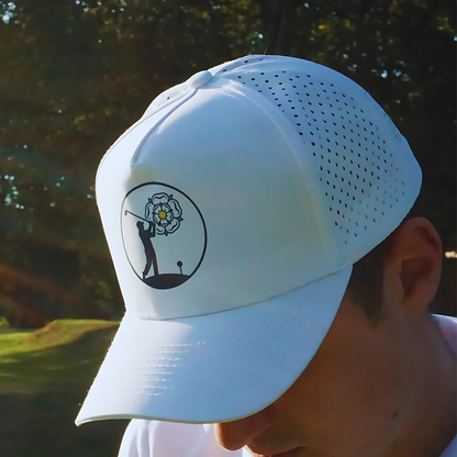 Fore Yorkshire golf cap with mesh back and Printed front logo