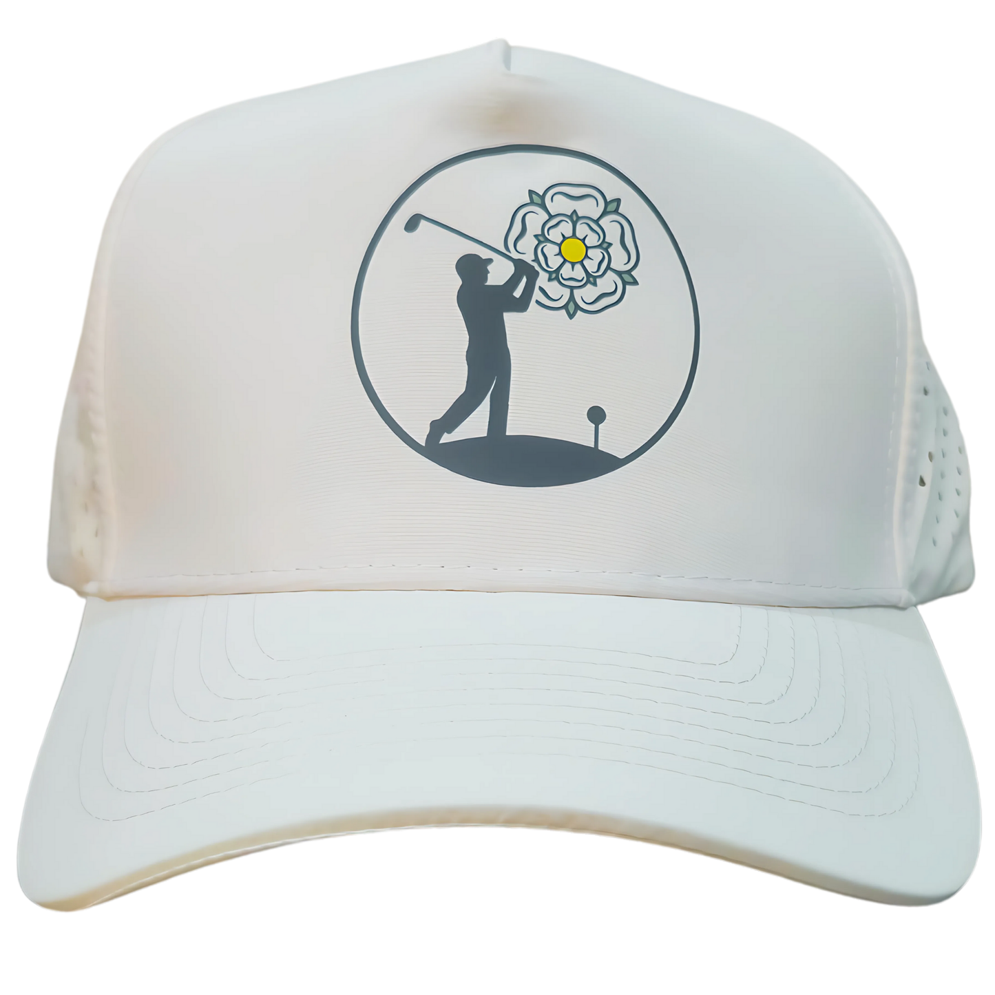 Fore Yorkshire golf cap with mesh back and Printed front logo